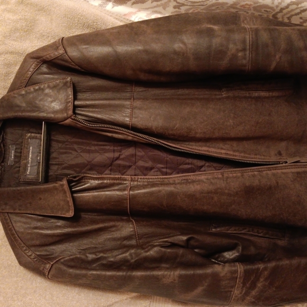 Perry Ellis Brown Performance Jacket
